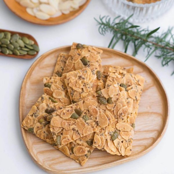 Bánh Ngói Hạnh Nhân Chuẩn Eat Clean Keto By Tuna 200g