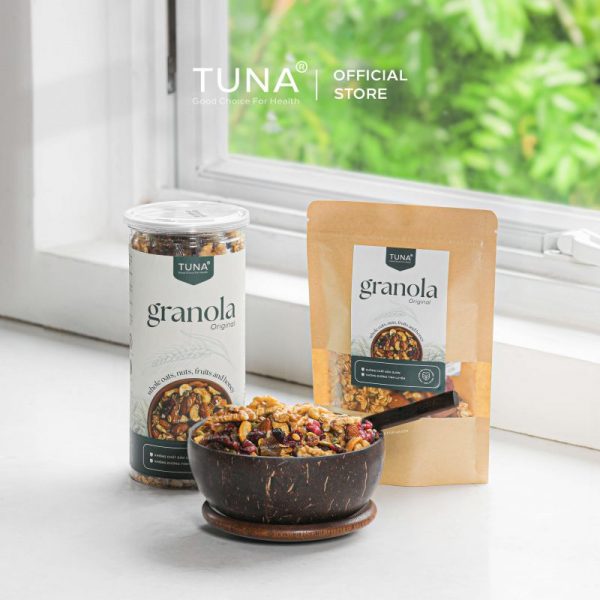 Alternative view of Granola Vị Truyền Thống – Ăn Kiêng Không Đường by TUNA
