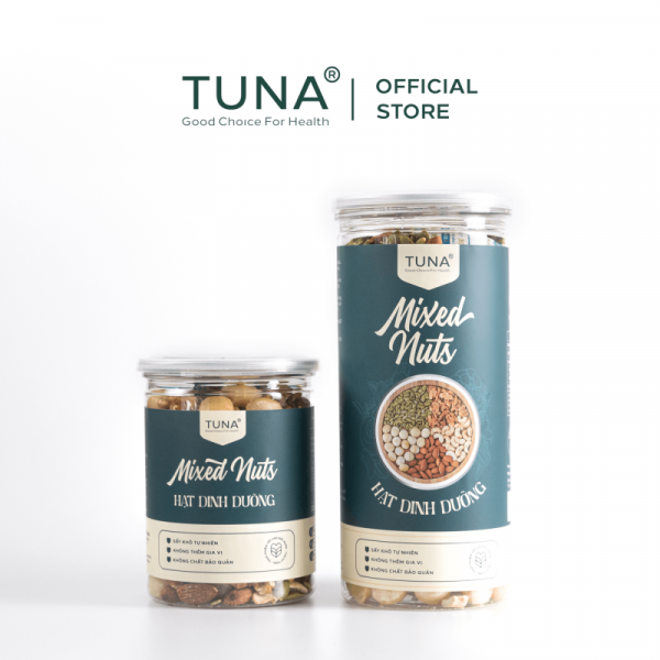 Mix Nuts : Macca, Hạt Điều, Hạnh Nhân, Óc Chó, Bí Xanh by TUNA